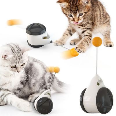 Wobble Treat Dispenser Cat Toy — Hunt & Reward