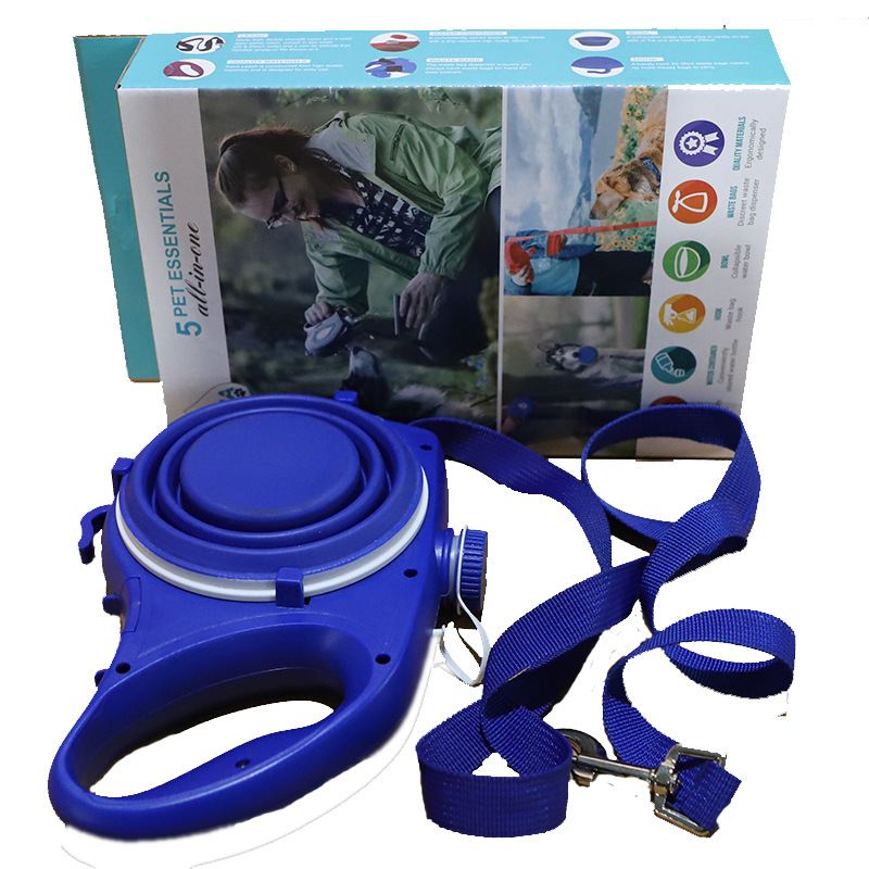 Walk Set — Water Bottle, Travel Bowl & Lead