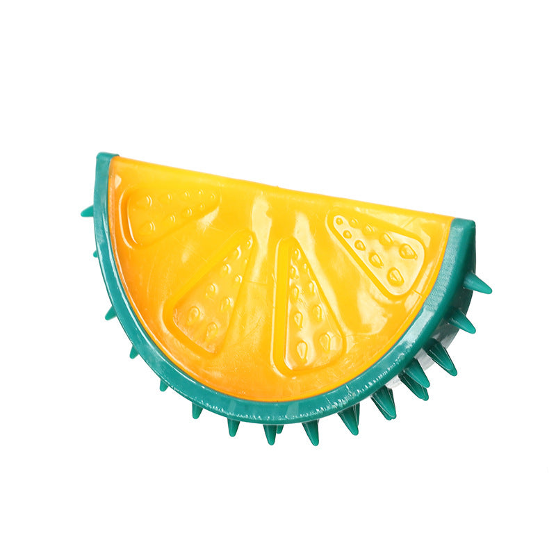 Pet Fruit Sound Ananas en Citroen Kauwspeeltje