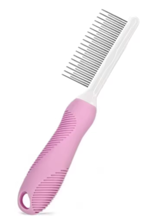 Pet Grooming Pin Comb — Detangle & Deshed