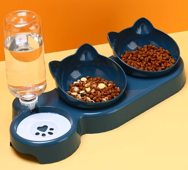 Automatische kattenvoerbak