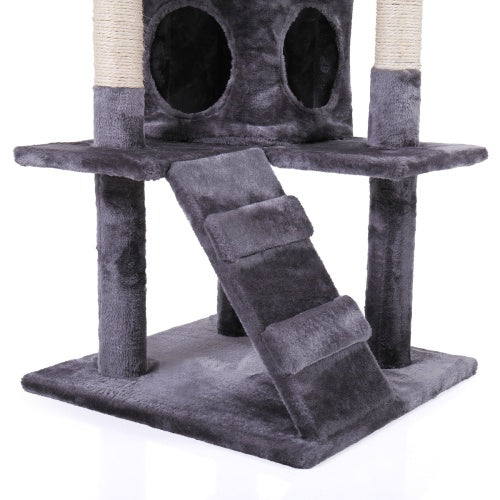 Multi-Level Cat Tree Tower — Plush Apartment