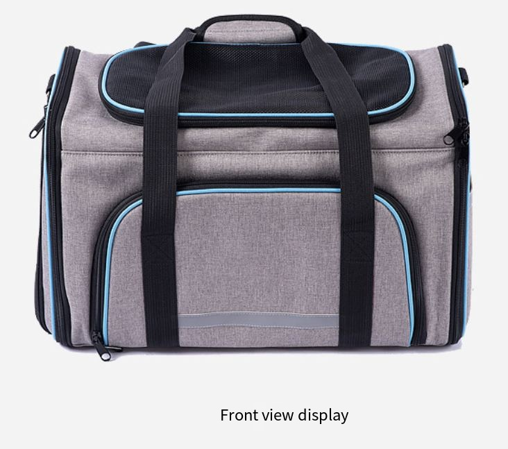 Foldable One-Shoulder Pet Carrier Bag