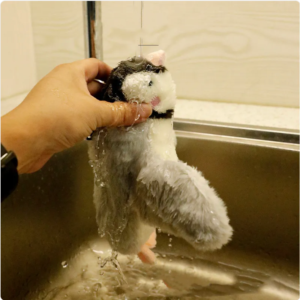 Interactief Pluche Speelgoed voor Huisdieren - Geluid & Beweging Springende Vis of Flapperende Vogel
