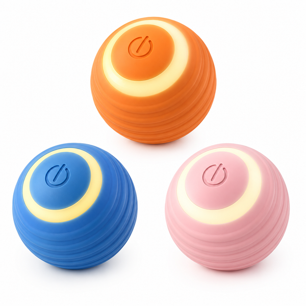 Smart Motion Ball™ — The Self-Rolling Dog Toy Dogs Go Crazy For