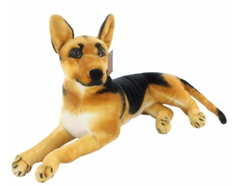 Plush Toy Dog, Stuffed Animal Realistic Dog