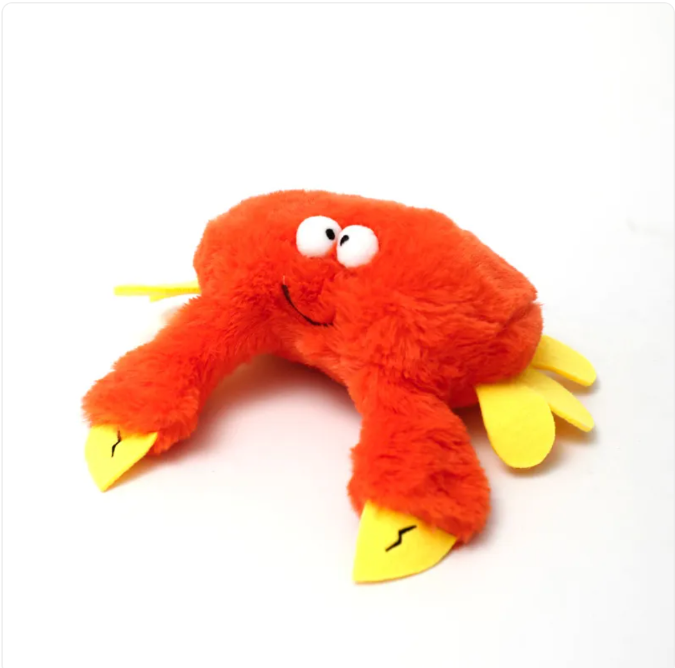 Interactief Pluche Speelgoed voor Huisdieren - Geluid & Beweging Springende Vis of Flapperende Vogel