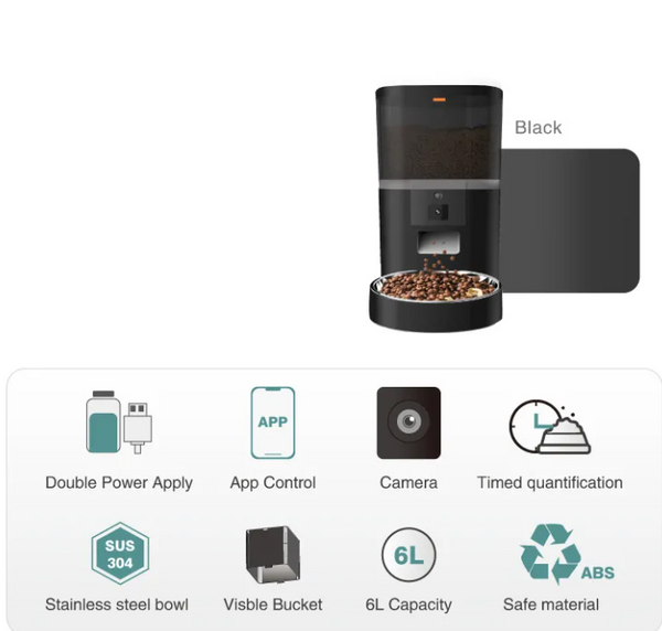 Smart App Auto Feeder — WiFi Camera Meals